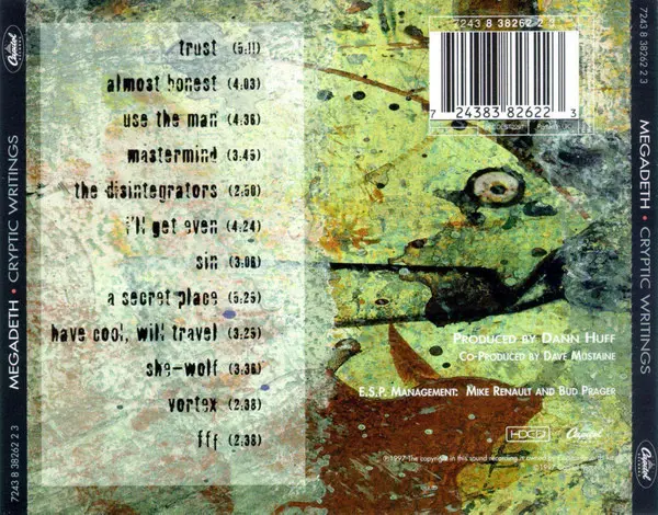 Megadeth - Cryptic Writings-0