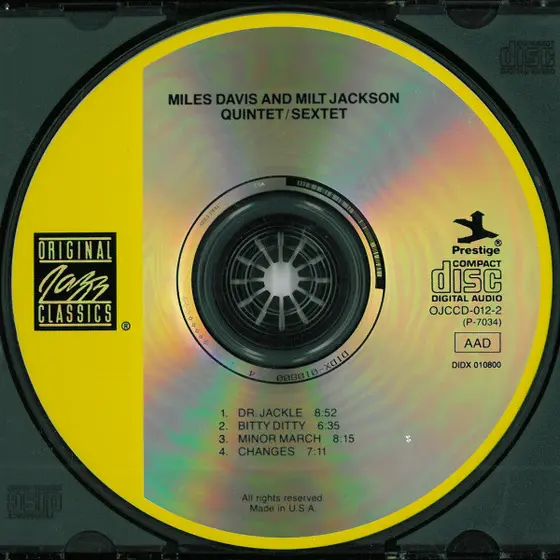 Miles Davis And Milt Jackson - Quintet / Sextet-6