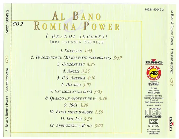 Al Bano & Romina Power - I Grandi Successi - Ihre Grossen Erfolge-12