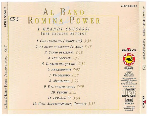 Al Bano & Romina Power - I Grandi Successi - Ihre Grossen Erfolge-15