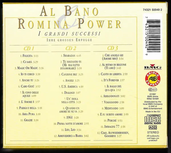 Al Bano & Romina Power - I Grandi Successi - Ihre Grossen Erfolge-5