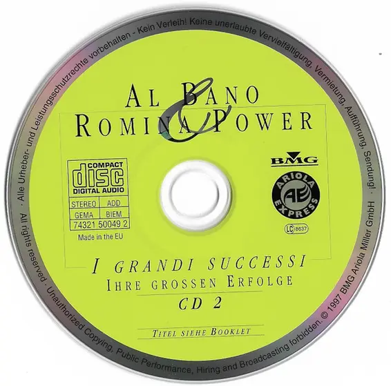 Al Bano & Romina Power - I Grandi Successi - Ihre Grossen Erfolge-10