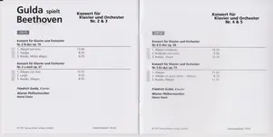 Ludwig van Beethoven - Friedrich Gulda · Wiener Philharmoniker · Horst Stein - Klaviersonaten Nr. 1–32 (Gesamtaufnahme), Klavierkonzerte Nr. 1–5-9