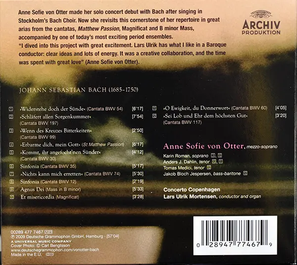 Anne Sofie Von Otter - Bach-5