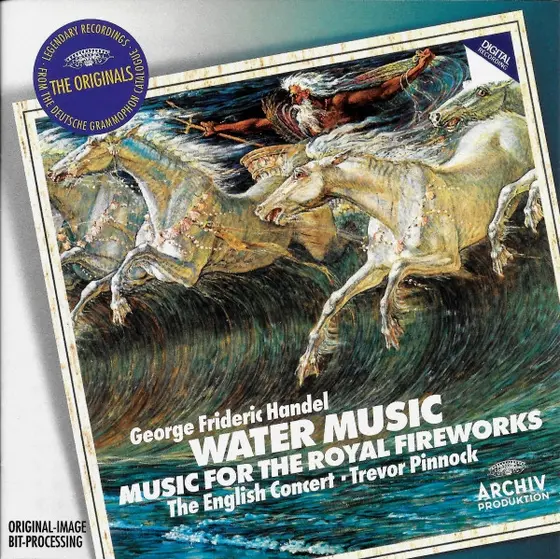 Georg Friedrich Händel - The English Concert • Trevor Pinnock - Water Music / Music For The Royal Fireworks-0
