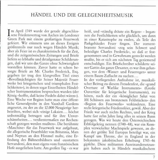 Georg Friedrich Händel - The English Concert, Trevor Pinnock - Music For The Royal Fireworks (Original Version 1749)-10