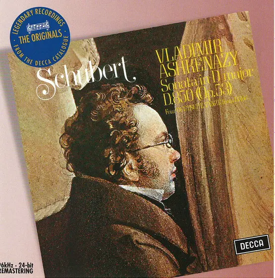 Franz Schubert, Vladimir Ashkenazy - Sonata In D Major, D850 / 4 Deutsche Tänze, From D366-3