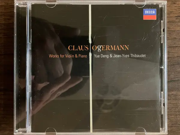 Claus Ogerman - Yue Deng, Jean-Yves Thibaudet - Works For Violin & Piano-11