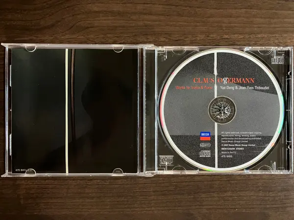 Claus Ogerman - Yue Deng, Jean-Yves Thibaudet - Works For Violin & Piano-13