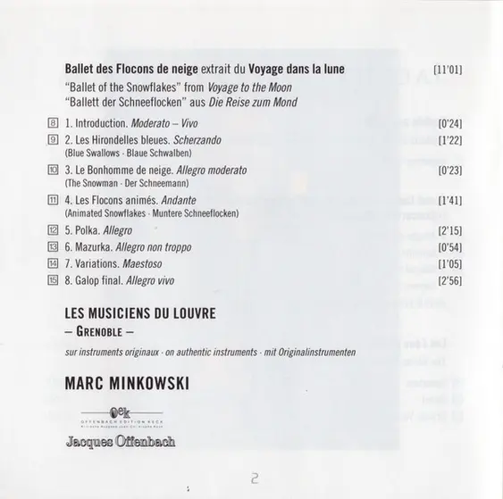 Jacques Offenbach - Jérôme Pernoo | Les Musiciens Du Louvre, Marc Minkowski - Romantique-5