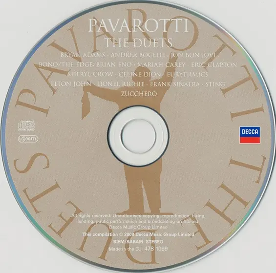 Luciano Pavarotti - The Duets-1