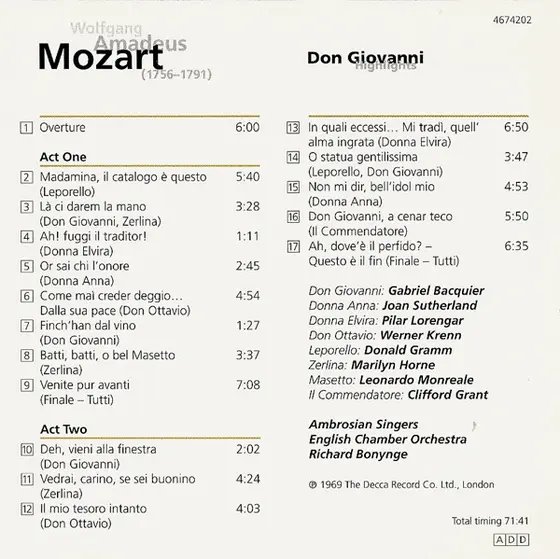 Wolfgang Amadeus Mozart - Don Giovanni (Highlights)-5