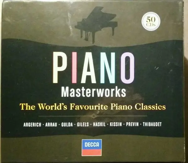 Various - Piano Masterworks - The World's Favourite Piano Classics-1