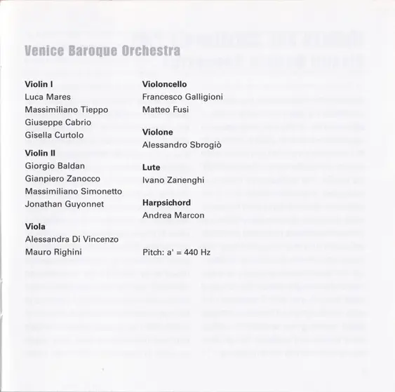 Antonio Vivaldi, Viktoria Mullova, Giuliano Carmignola, Venice Baroque Orchestra, Andrea Marcon - Concertos For Two Violins-5