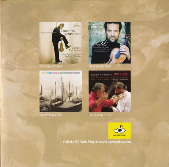 Antonio Vivaldi, Viktoria Mullova, Giuliano Carmignola, Venice Baroque Orchestra, Andrea Marcon - Concertos For Two Violins-9
