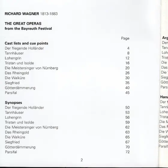 Richard Wagner - The Great Operas From The Bayreuth Festival-8