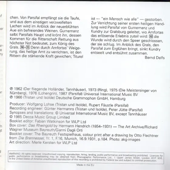 Richard Wagner - The Great Operas From The Bayreuth Festival-59