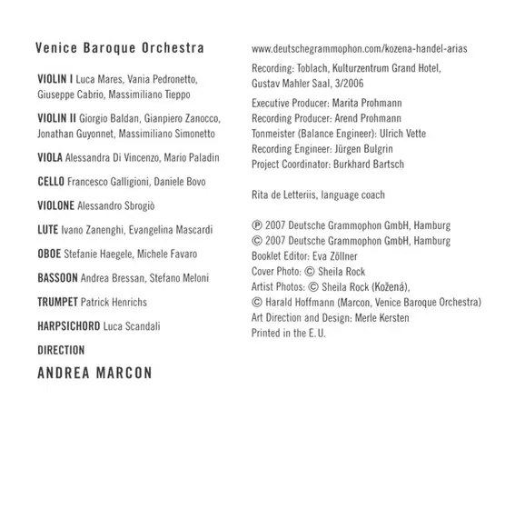 Georg Friedrich Händel, Magdalena Kožená, Venice Baroque Orchestra, Andrea Marcon - Ah! Mio Cor (Handel Arias)-32