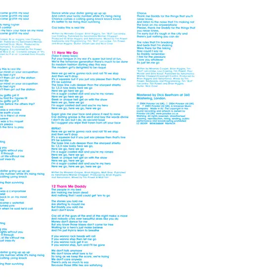 Girls Aloud - What Will The Neighbours Say?-6
