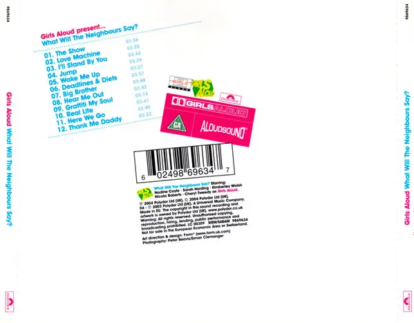 Girls Aloud - What Will The Neighbours Say?-8