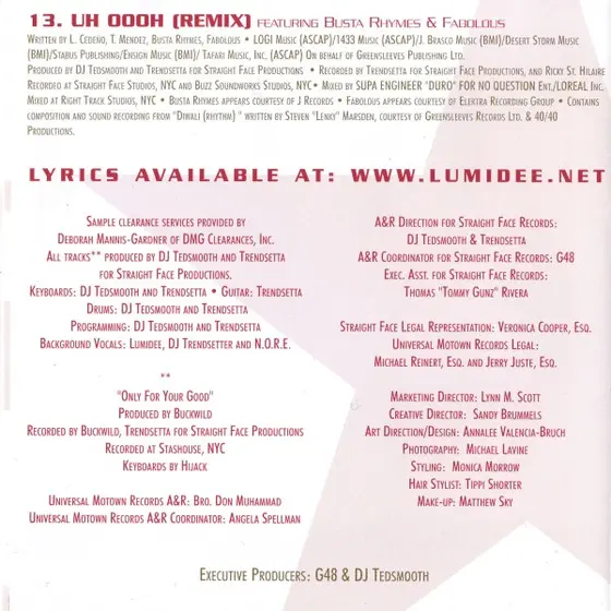 Lumidee - Almost Famous-5
