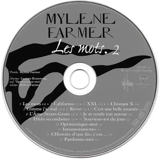 Mylène Farmer - Les Mots-3