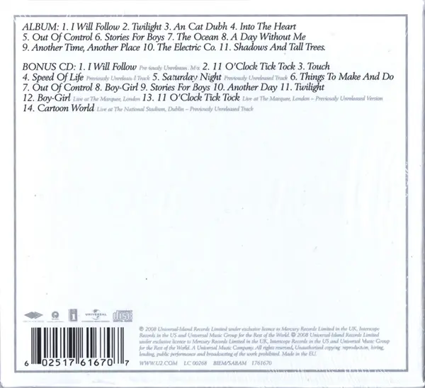 U2 - Boy-1