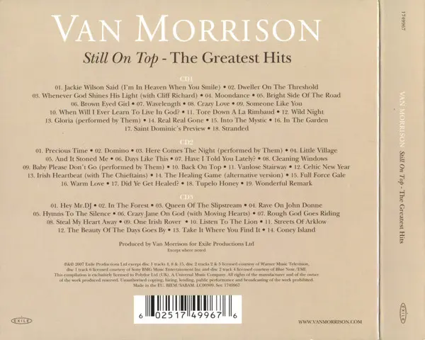 Van Morrison - Still On Top - The Greatest Hits-1