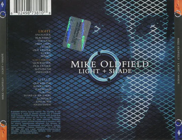 Mike Oldfield - Light + Shade-1