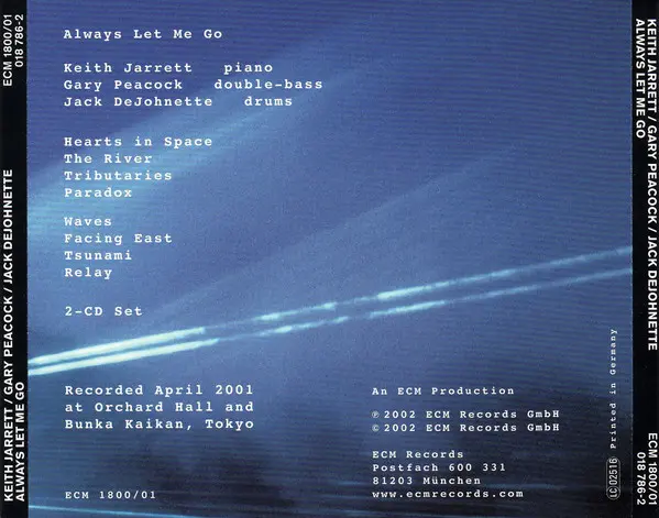 Keith Jarrett / Gary Peacock / Jack DeJohnette - Always Let Me Go-1