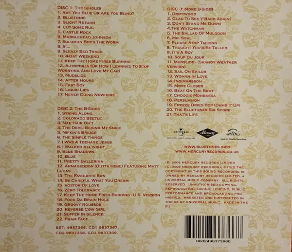 The Bluetones - A Rough Outline: The Singles & B-Sides 95-03-1