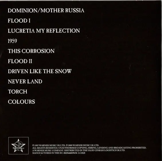The Sisters Of Mercy - Original Album Series-7