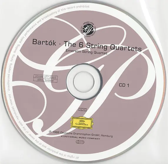 Béla Bartók - Emerson String Quartet - 6 String Quartets-3