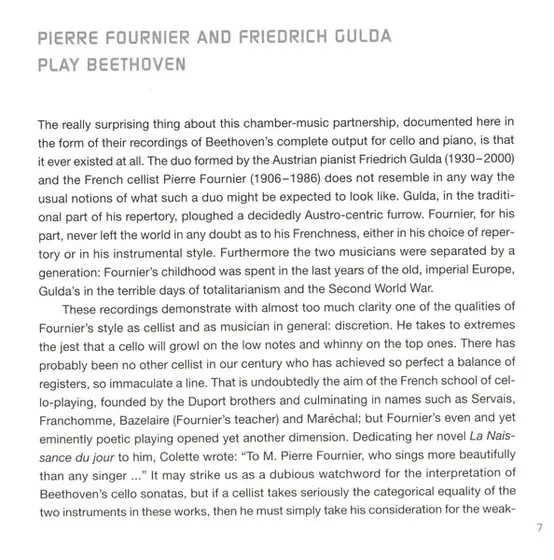 Ludwig van Beethoven, Pierre Fournier & Friedrich Gulda - Complete Works For Cello & Piano-13