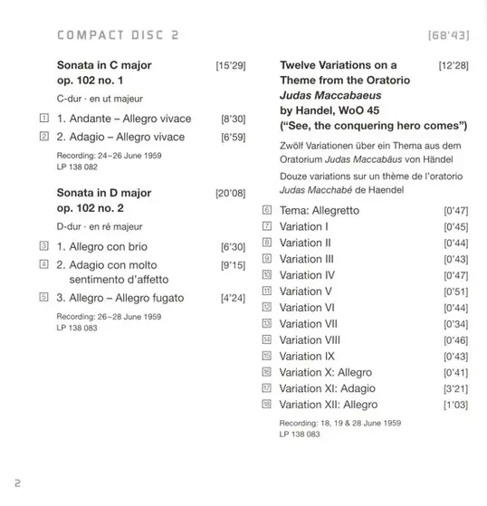 Ludwig van Beethoven, Pierre Fournier & Friedrich Gulda - Complete Works For Cello & Piano-8