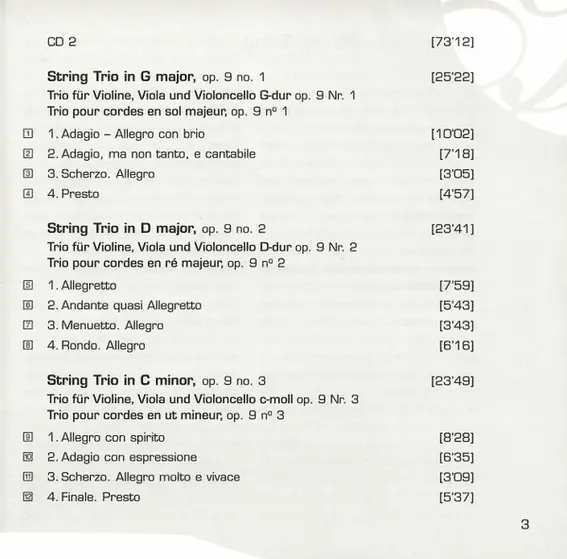 Ludwig van Beethoven - Anne-Sophie Mutter, Bruno Giuranna, Mstislav Rostropovich - Die Streichtrios = The String Trios = Les Trios Pour Cordes-9
