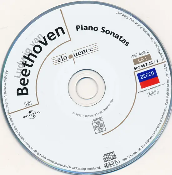 Ludwig van Beethoven, Wilhelm Backhaus - Piano Sonatas-2