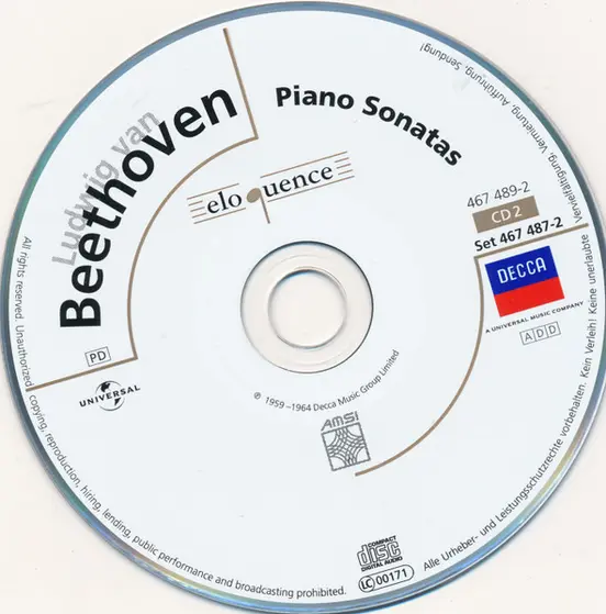 Ludwig van Beethoven, Wilhelm Backhaus - Piano Sonatas-3