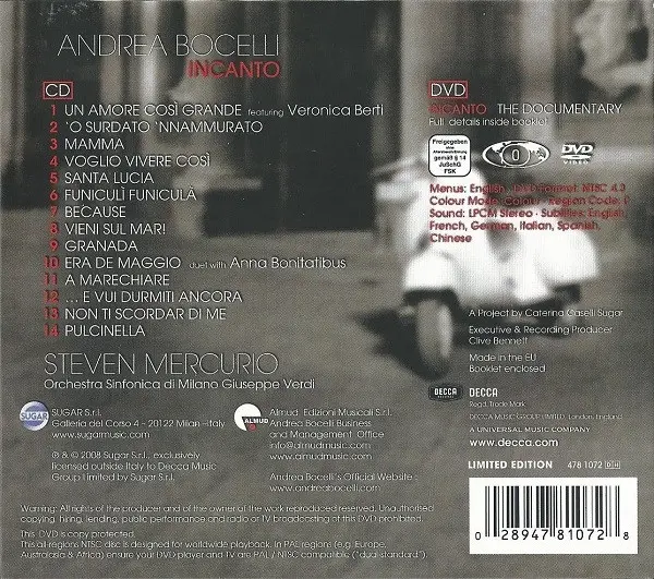 Andrea Bocelli - Incanto-1