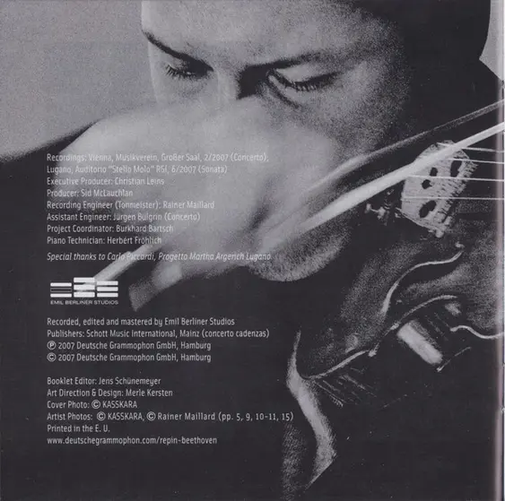Ludwig van Beethoven, Vadim Repin, Martha Argerich, Wiener Philharmoniker, Riccardo Muti - Violin Concerto | "Kreutzer Sonata-11