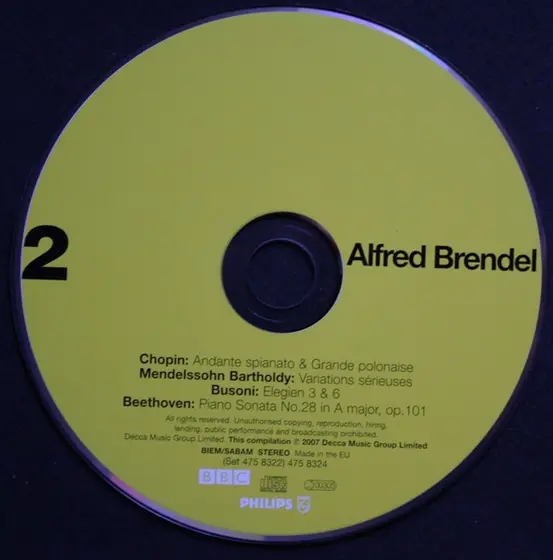 Alfred Brendel - Previously Unpublished Live & Radio Performances 1968–2001-3