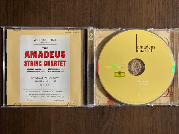 Anton Bruckner • Bedřich Smetana • Giuseppe Verdi • Pyotr Ilyich Tchaikovsky • Antonín Dvořák – Amadeus-Quartett • Cecil Aronowitz - Bruckner / Smetana / Verdi-4