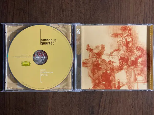 Anton Bruckner • Bedřich Smetana • Giuseppe Verdi • Pyotr Ilyich Tchaikovsky • Antonín Dvořák – Amadeus-Quartett • Cecil Aronowitz - Bruckner / Smetana / Verdi-8