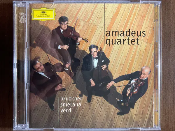 Anton Bruckner • Bedřich Smetana • Giuseppe Verdi • Pyotr Ilyich Tchaikovsky • Antonín Dvořák – Amadeus-Quartett • Cecil Aronowitz - Bruckner / Smetana / Verdi-2