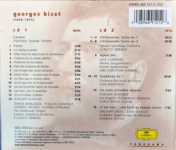 Georges Bizet, Various - Panorama-3