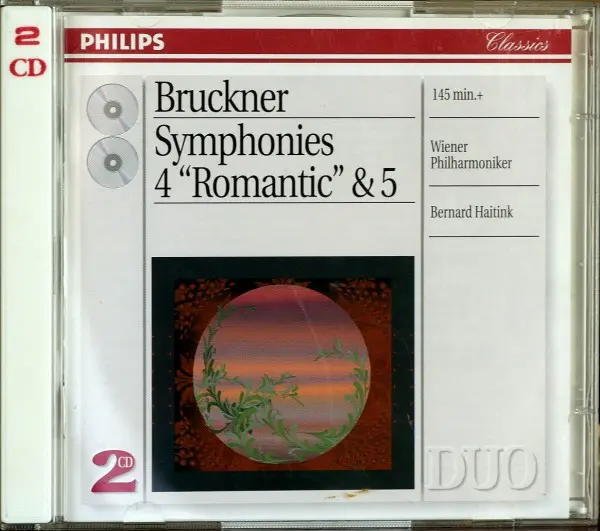 Anton Bruckner, Wiener Philharmoniker, Bernard Haitink - Symphonies No.4 "Romantic" & 5-0