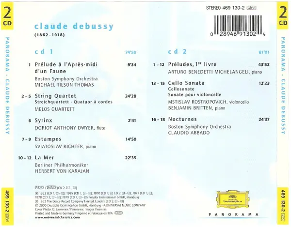 Claude Debussy - Panorama-1