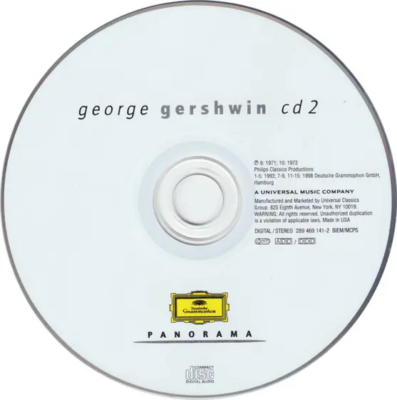 George Gershwin - Rhapsody In Blue - An American In Paris - Porgy And Bess Suite-3