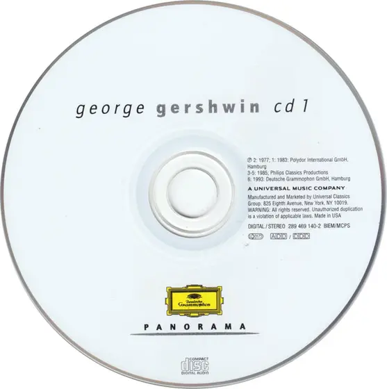 George Gershwin - Rhapsody In Blue - An American In Paris - Porgy And Bess Suite-2