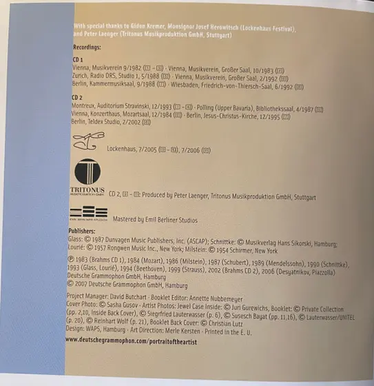 Gidon Kremer - The Many Musics Of Gidon Kremer-14
